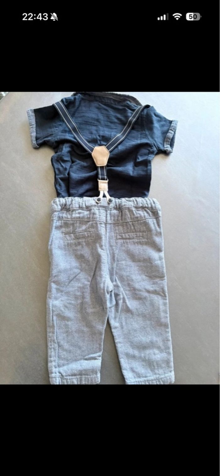 Ensemble polo salopette - photo numéro 4