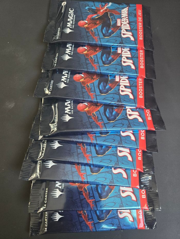 Mtg Spiderman lot de 9 play boosters en Francais