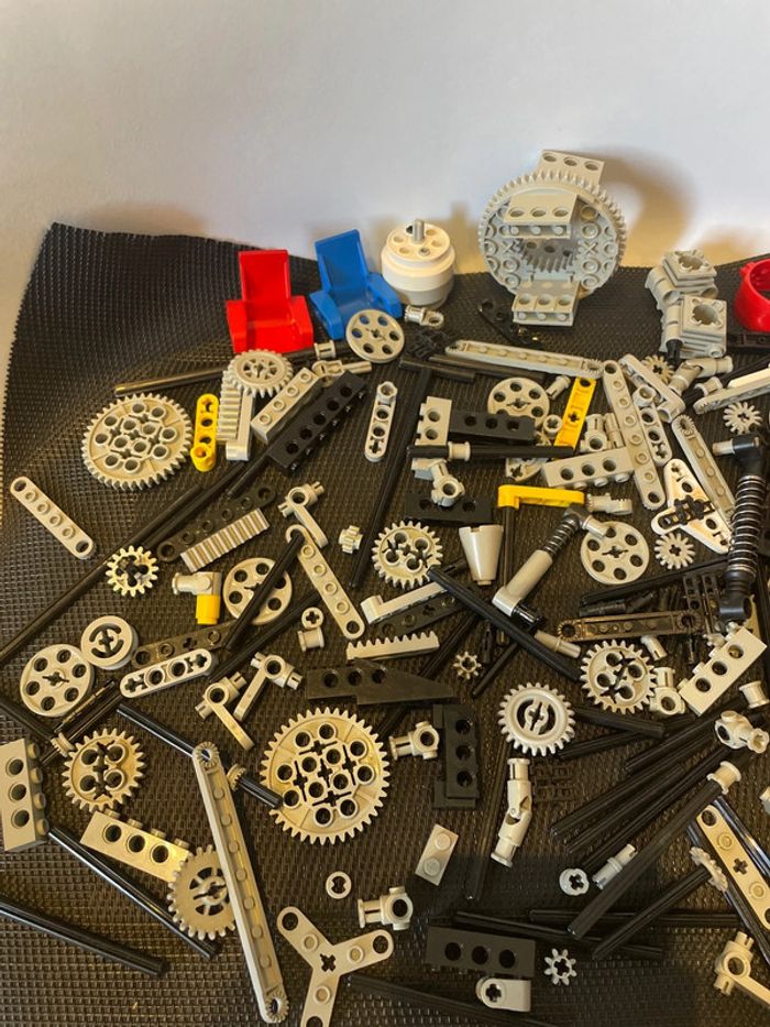 Lego Technic lot vrac clips fixations barres connecteurs officiel vintage pièces détachées - photo numéro 15