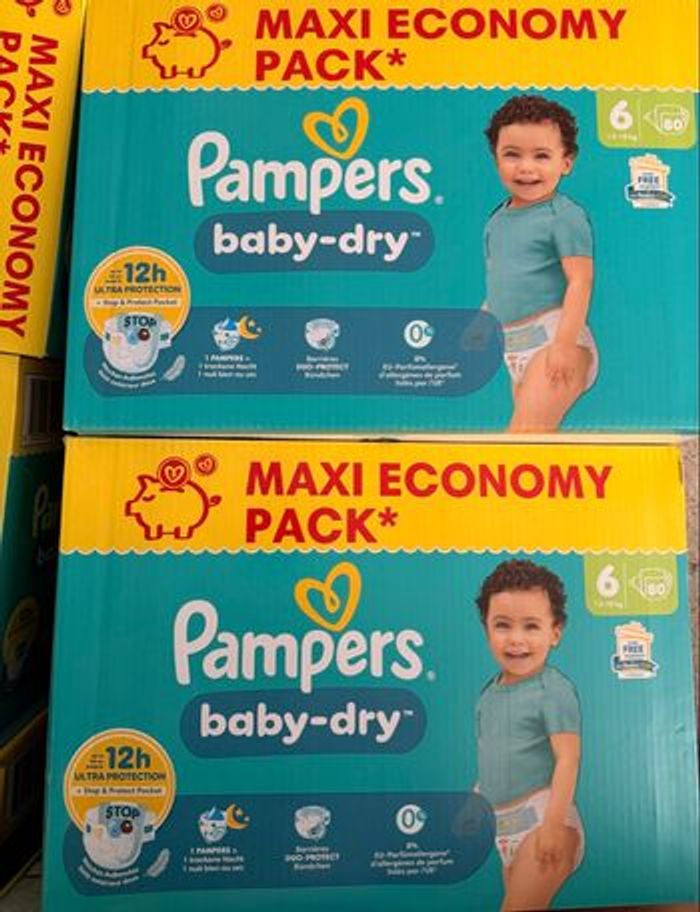 Couche taille 6 Pampers