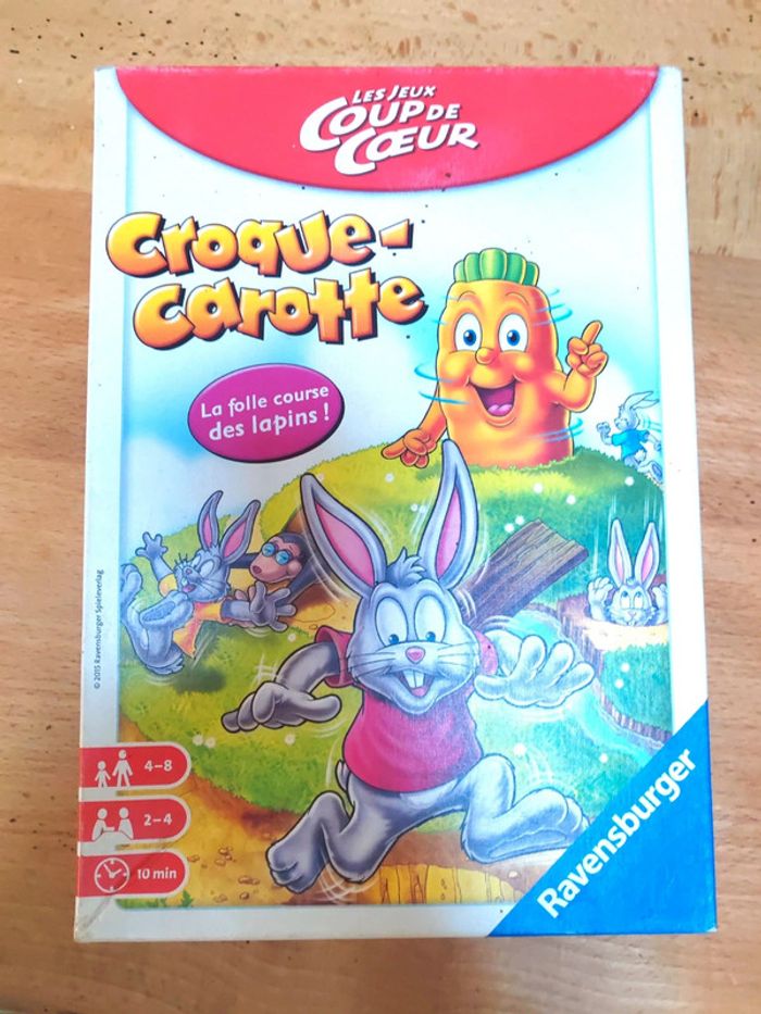 Jeu de société croque carotte