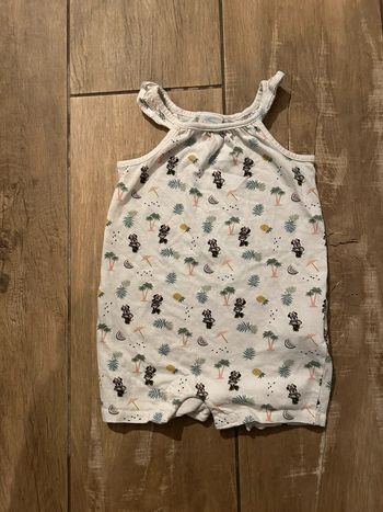 Barboteuse Disney baby 12 mois