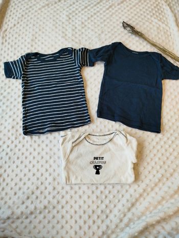 Lot de 3 maillots de corps Kiabi
