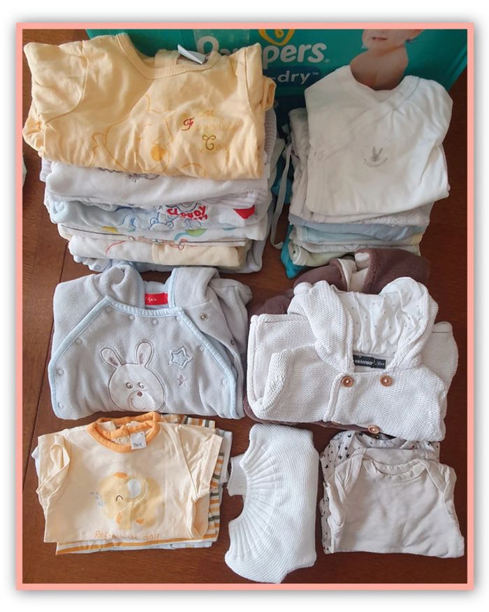 Gros Lot de vêtements naissance bébé