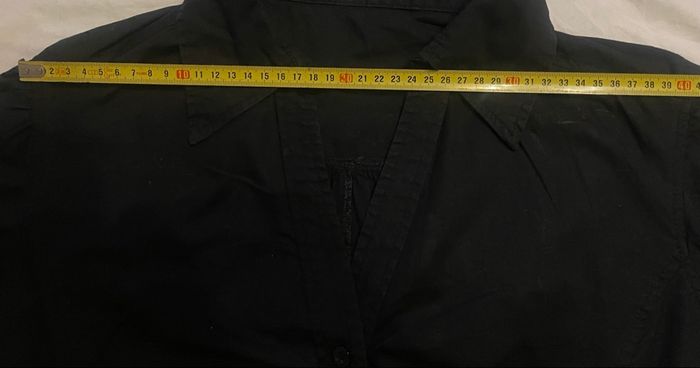 Chemise noire »Tex »manches longues - photo numéro 3