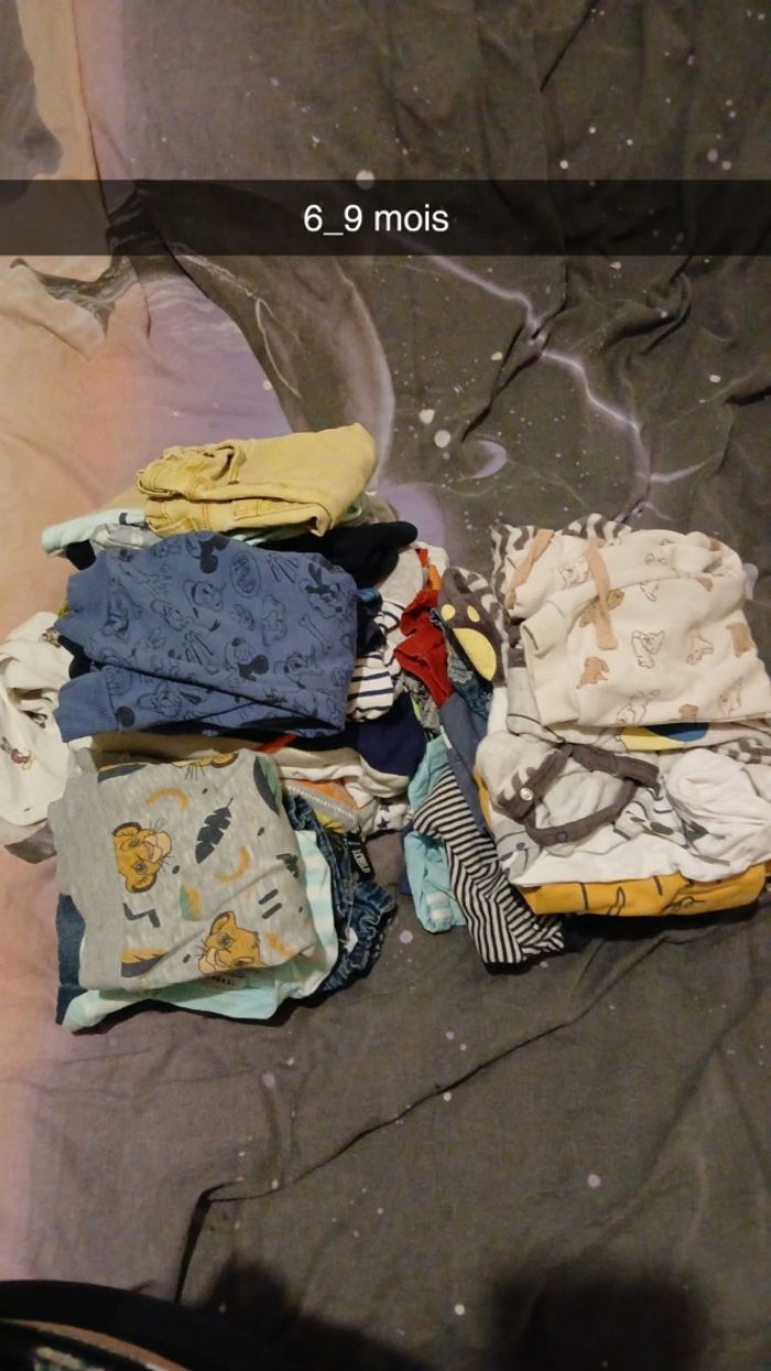 Vêtements bébé garçon 6/9 mois