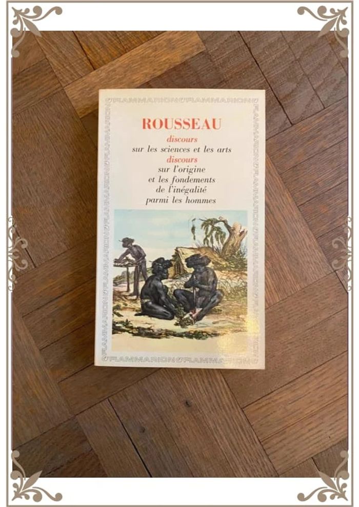 Livre sur les discours de Rousseau