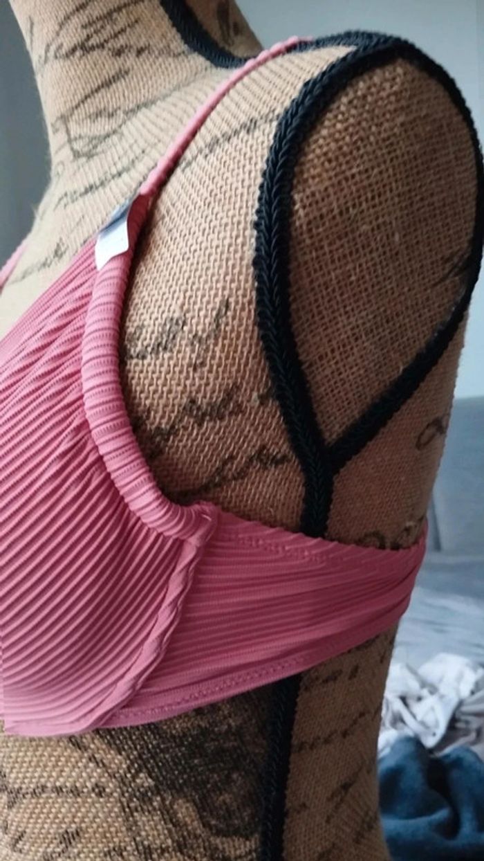 Haut de maillot de bain rose taille 90c - photo numéro 6