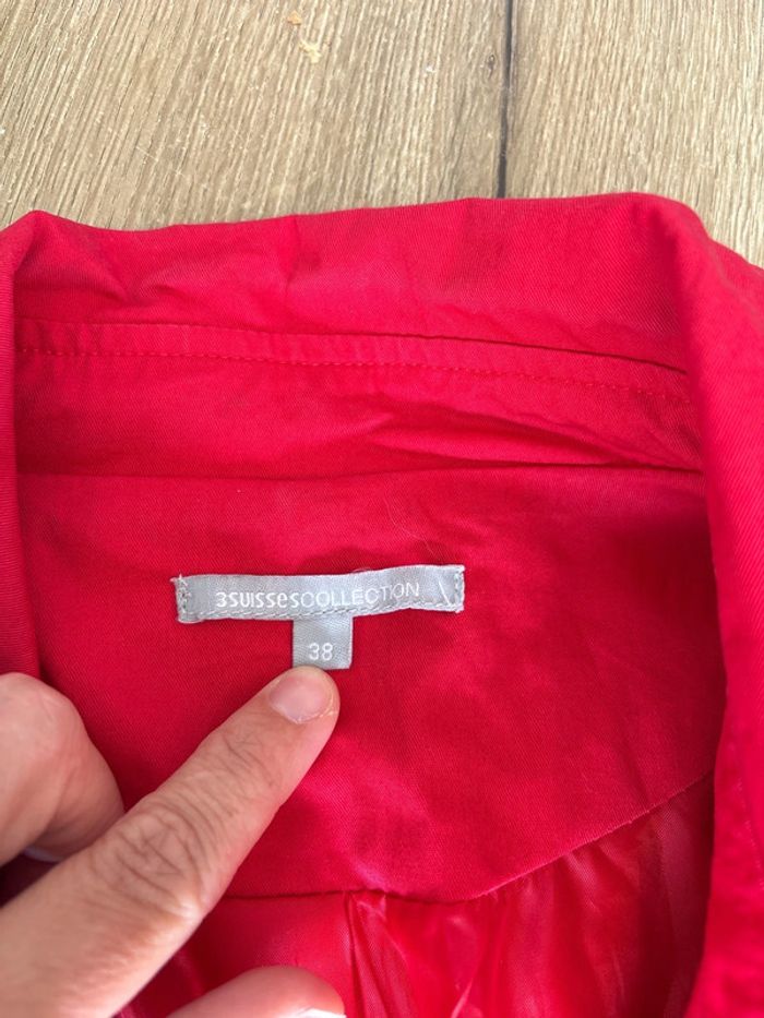 Veste vintage rouge - photo numéro 3