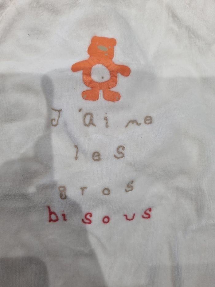 ​Pyjama Vertbaudet 3 mois "J'aime les gros bisous" Tres Bonne Etat - photo numéro 2