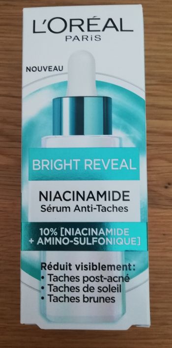 L'Oréal bright reveal sérum anti-tâches