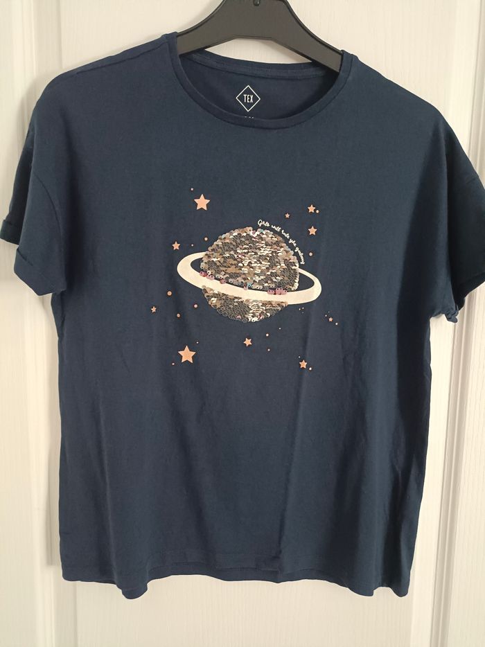 Lot de 2 tee-shirts fille en 14-16 ans 158-164 cm - photo numéro 6