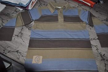Polo ml vert baudet 4 ans garçon