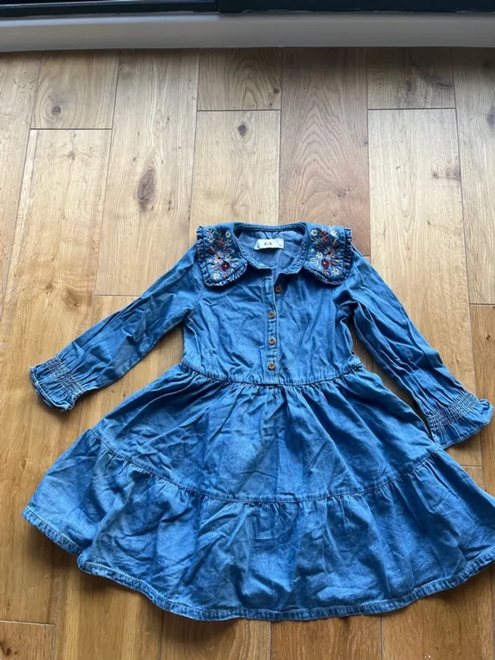 Magnifique robe en jean