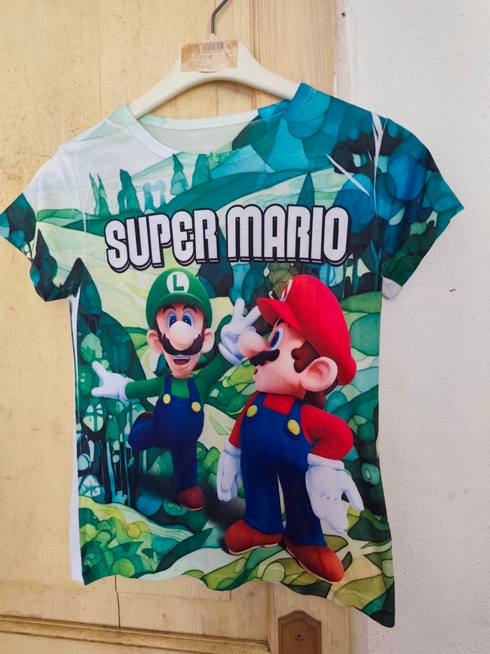 T-shirt super mario