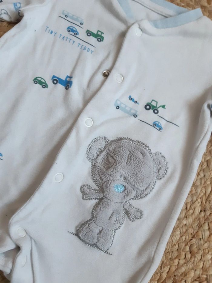 Lot de 3 pyjamas fins 1 pièce 3 mois - photo numéro 10