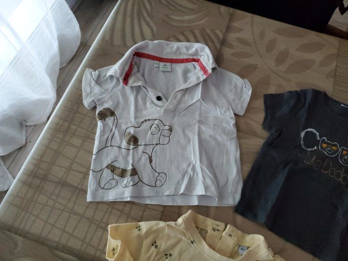 Lot 15 T-shirts 12 mois - photo numéro 11