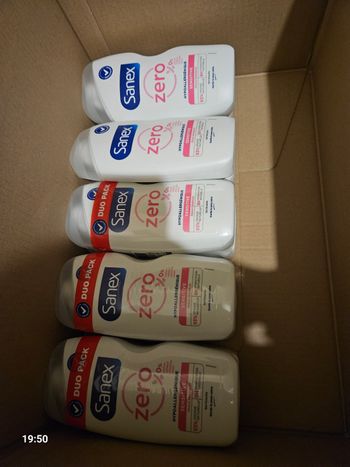 Gel douche sanex zero