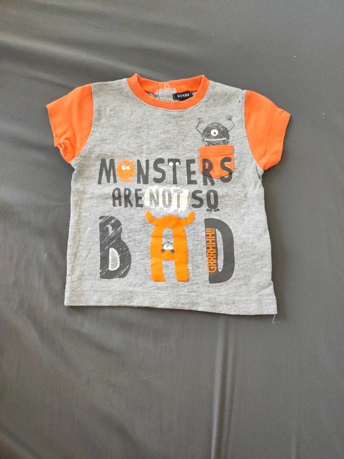 T-shirt manches courtes 9 mois Kiabi