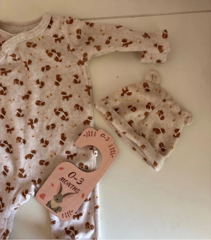 Pyjama bébé renard