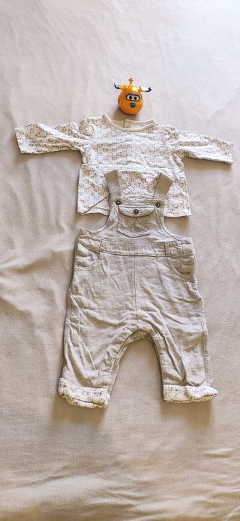 Ensemble bébé garçon 3 mois,