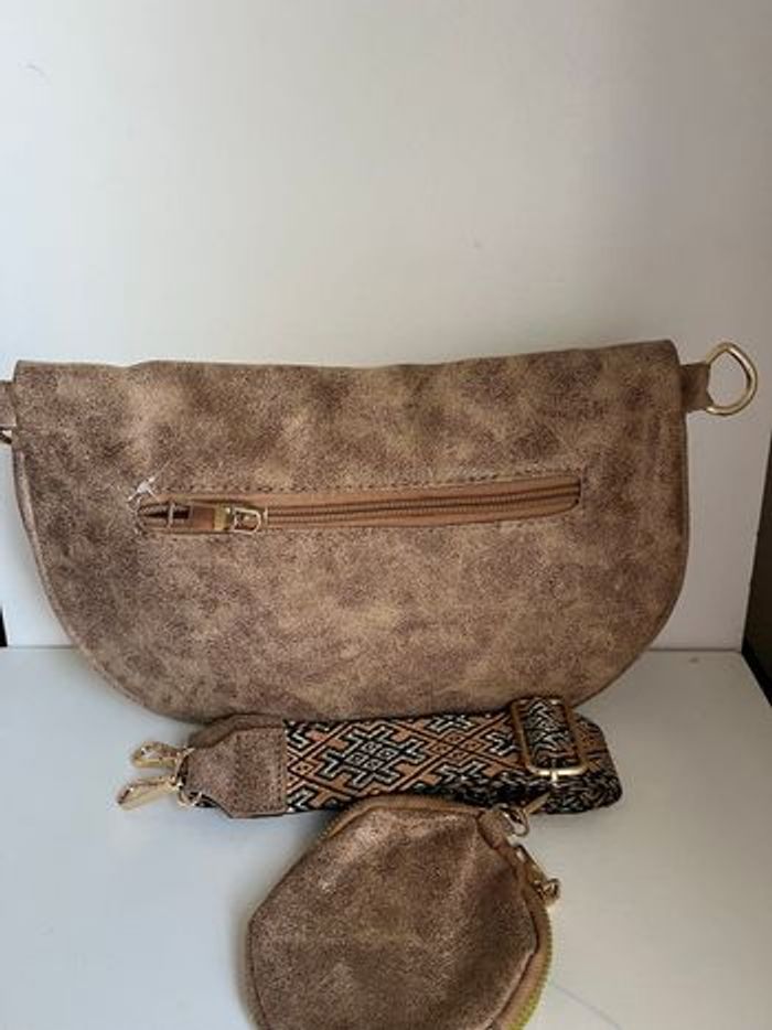 Sac banane bandoulière toile - photo numéro 6