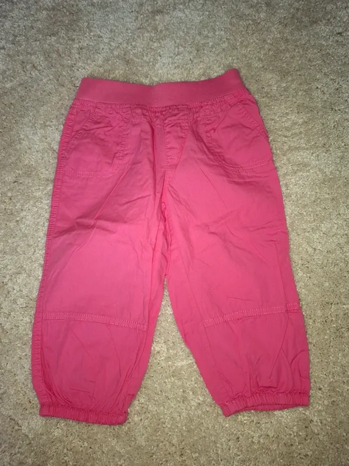 Pantacourt coton élastique 7/8 ans