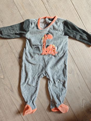 Pyjama velours 12 mois