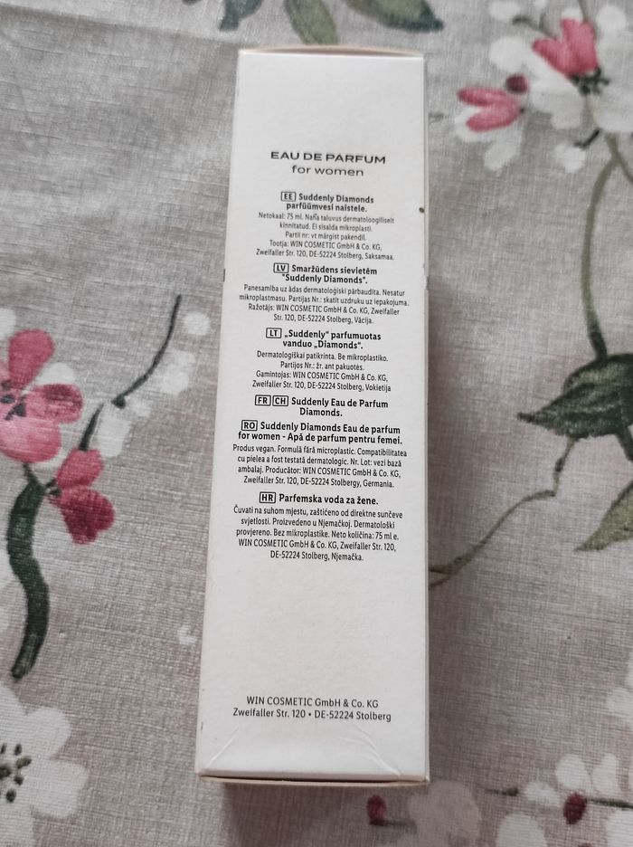 EdP Diamonds - Suddenly Fragrances 75 ml neuve - photo numéro 3