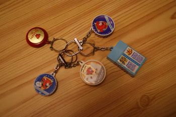 Lot portes clés la vache qui rit