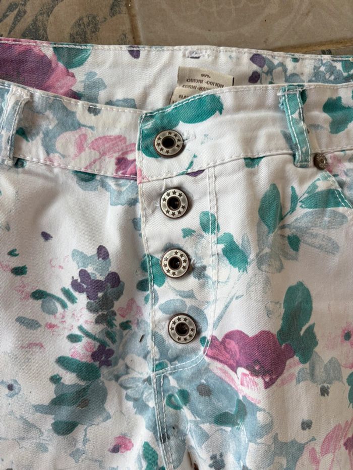Pantalon d’été en toile Made in Italy Taille L - photo numéro 2