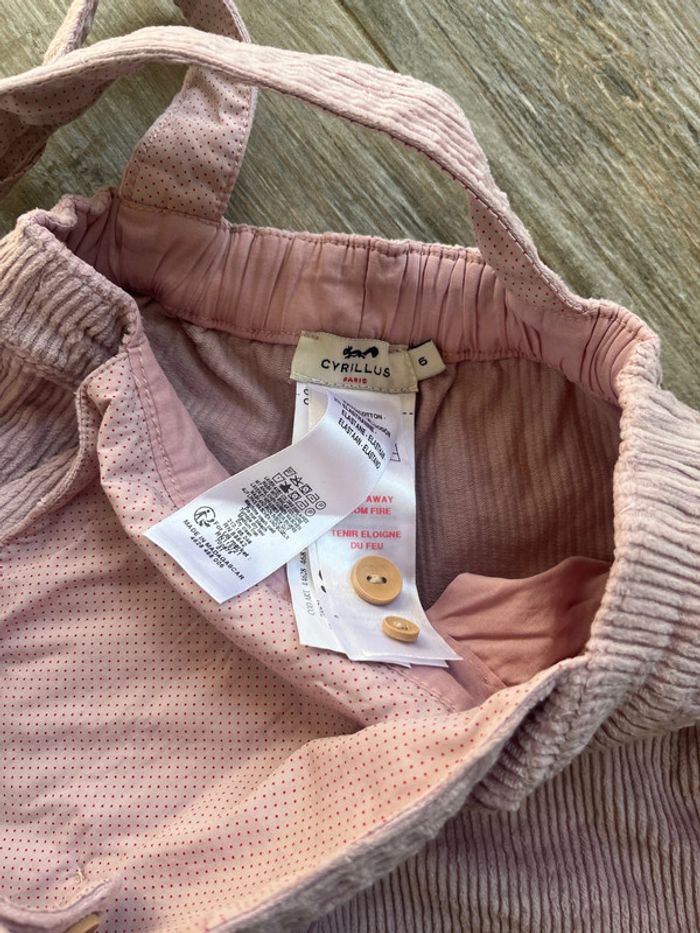 Combishort velours 6 ans - photo numéro 3