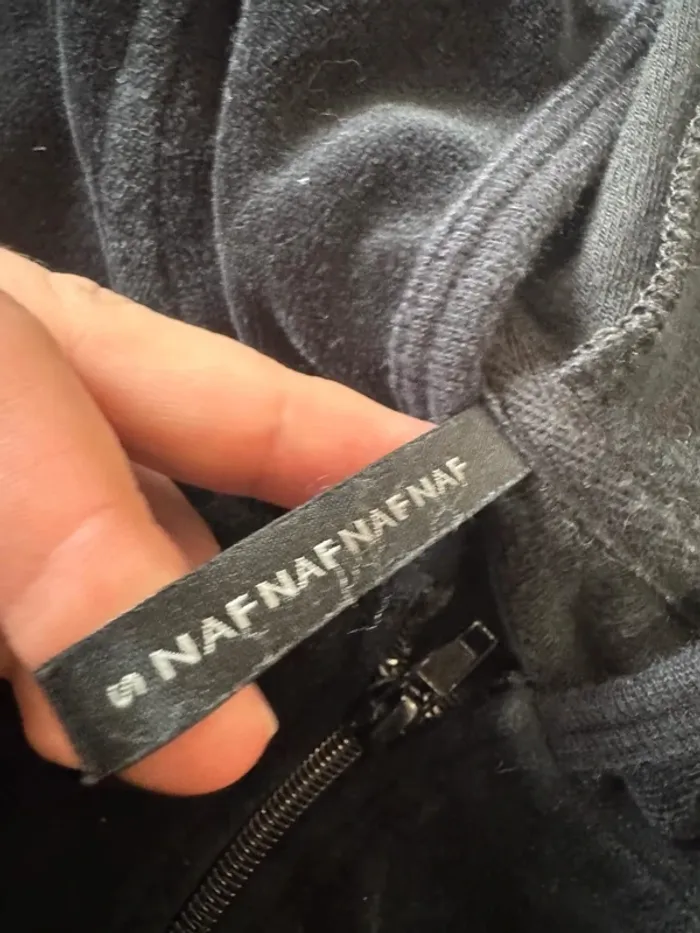 Petit gilet noir Naf Naf, taille S, bon état - photo numéro 3