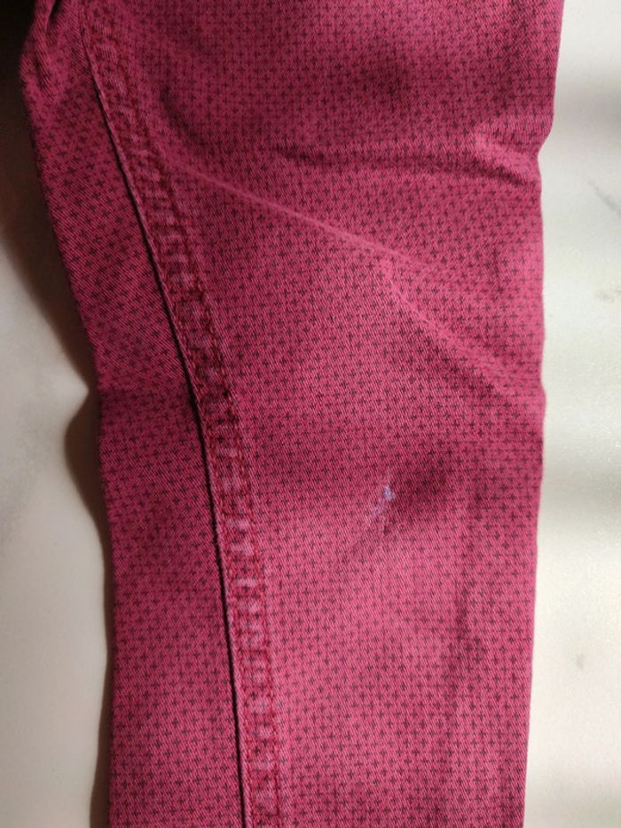 Pantalon bordeaux - photo numéro 2