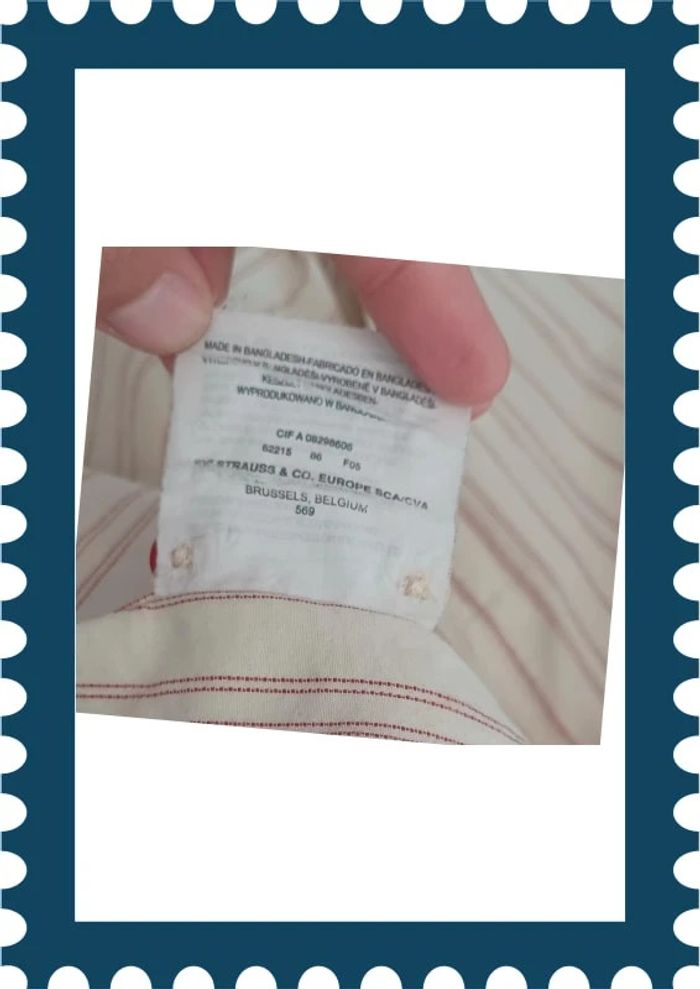 Chemise à rayures Levi's taille XXL - photo numéro 6