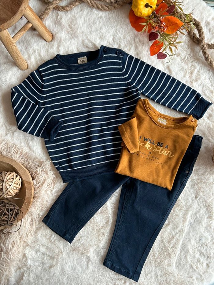 Ensemble 3 pièces 12 mois