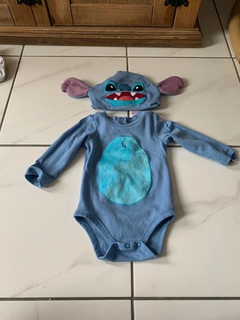 Bodie déguisement stitch 6-9 mois
