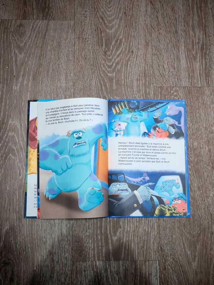 Livre Disney Pixar Mickey le club du livre Monstres & Cie - photo numéro 3