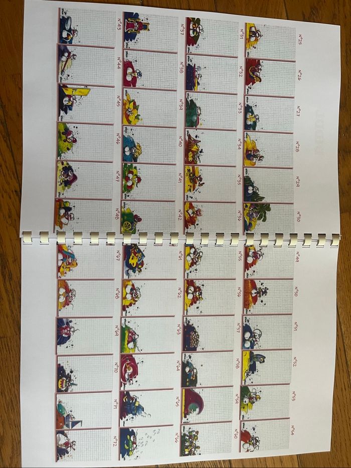 Livret de collection / registre / répertoire feuilles Diddl - photo numéro 3