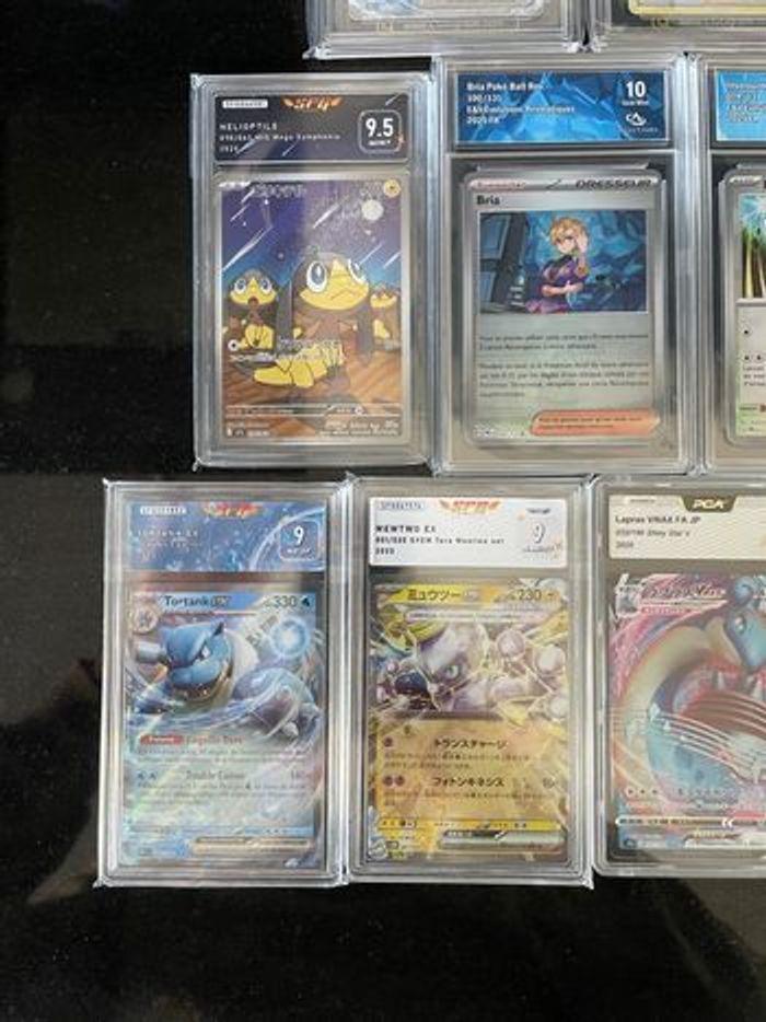 Pokémon Gros lot 17 cartes gradée PCA CA - photo numéro 2