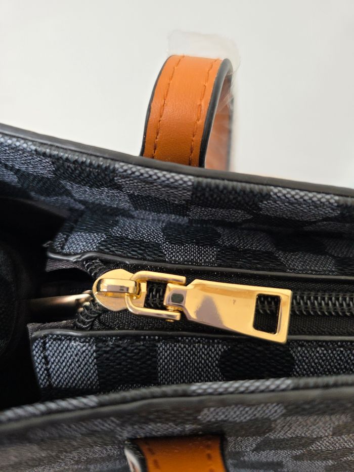 Sac à main chic anthracite - photo numéro 4