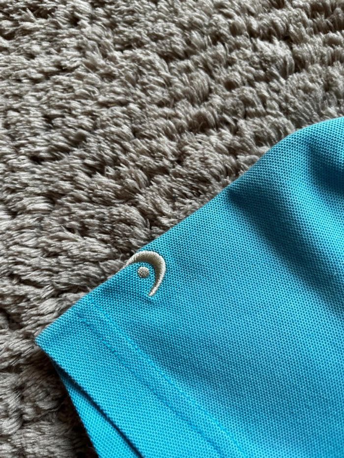 Polo de tennis femme Head. L / bleu ciel /Très bon état - photo numéro 5