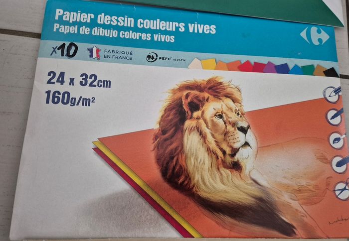 Fournitures scolaires papier dessin, millimétré - photo numéro 4