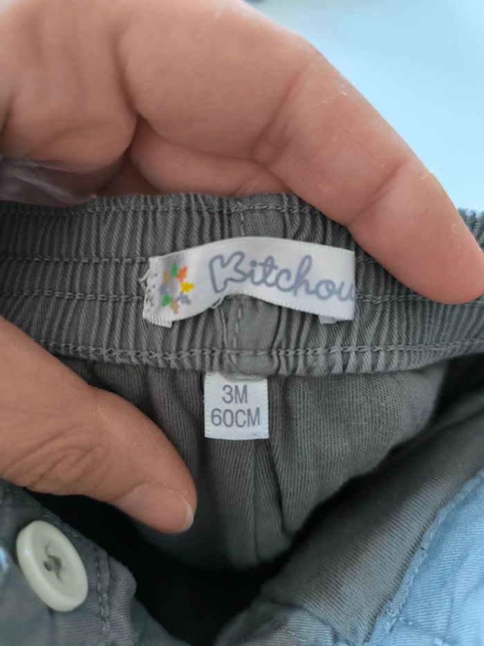 Pantalon gris 3 mois - photo numéro 3