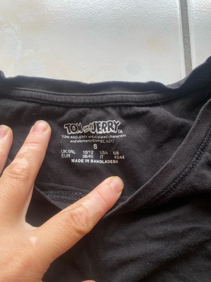 T-shirt, Tom et Jerry, taille 38, 40 - photo numéro 3