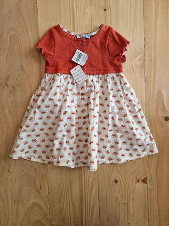 Robe Obaïbi 12 mois neuve