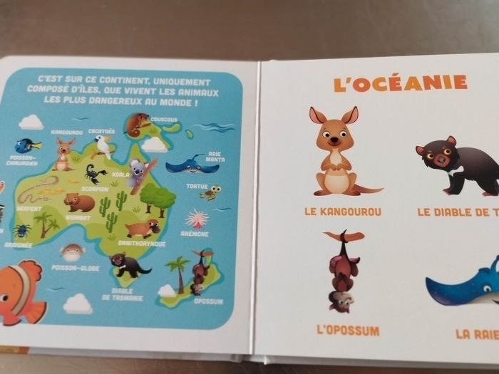 Livre enfant Disney baby mes premiers imagiers les animaux du monde - photo numéro 3
