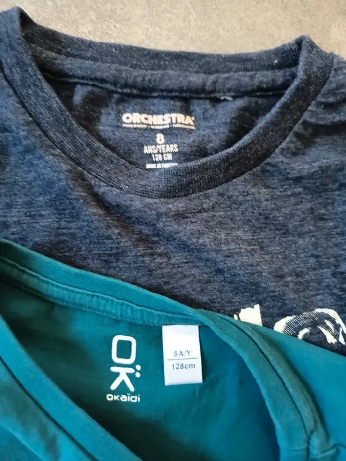 Lot de 2 tee shirt 8 ans - photo numéro 4