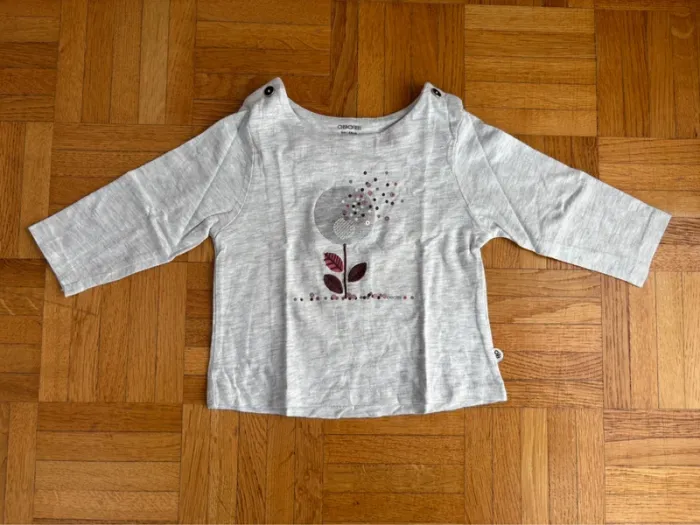 T-shirt Obaibi 6 mois parfait état - photo numéro 4