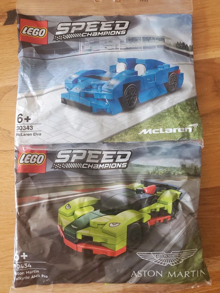 Lego lot 2 voiture Speed
